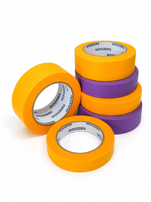 Gele en paarse Washi schilderstape van MOOZERS